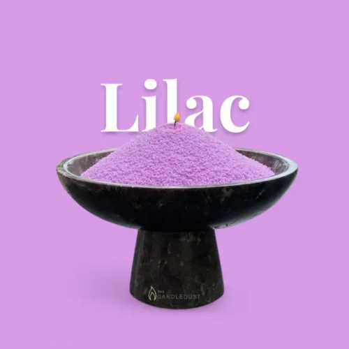 Lilac lõhnatu puuderküünal