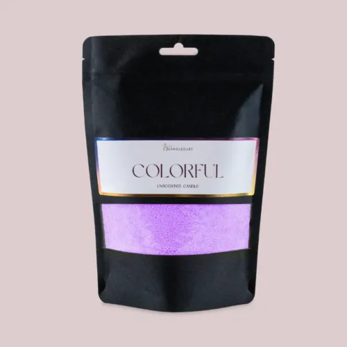 Lilac lõhnatu puuderküünal 330g