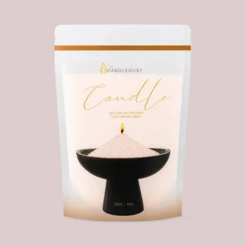 Sand  lõhnatu puuderküünal 350g