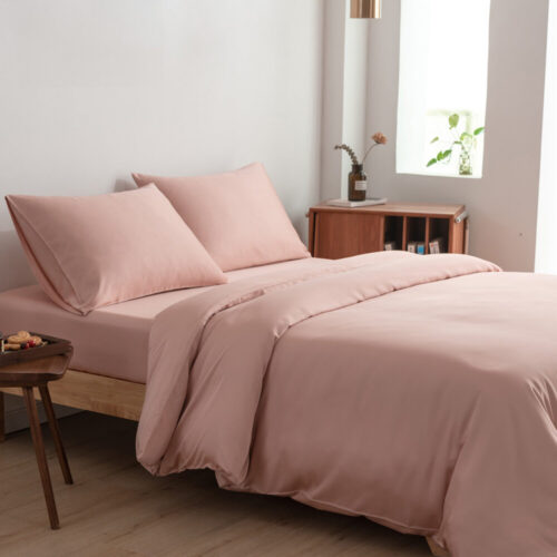 Tweepersoons Beddengoedset Xl - Cuddle Pink